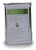 Natural Clay Co Spa/salon thermal foil blanket aids inch-loss.