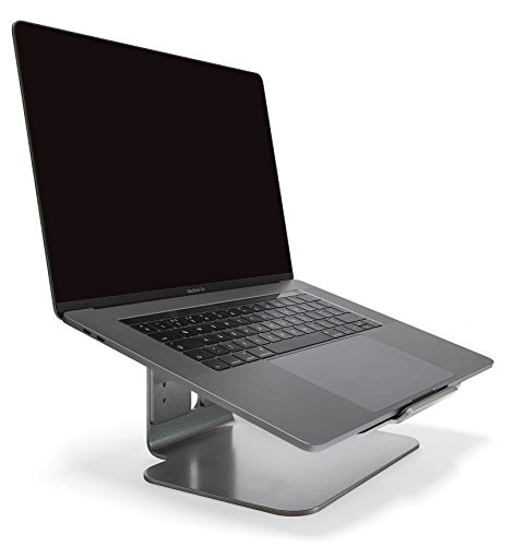 Bramley Power Aluminium massiv höhenverstellbar Laptop Schreibtisch Ständer für Apple Macbook Pro/Air und alle Laptops - 4
