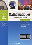 Mathématiques Tle Bac Pro groupements A et B