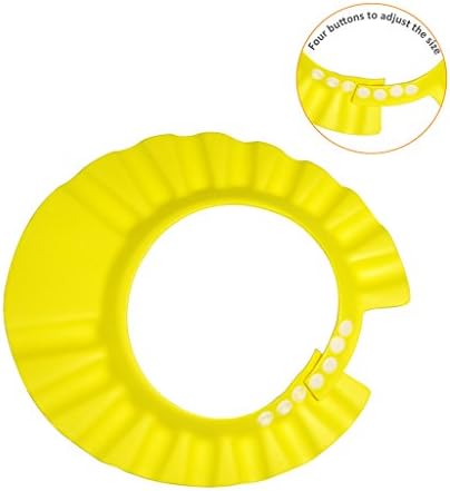 Soft Baby Kids Children Shampoo Bath Shower Cap Hat Wash Hair Shield Adjustable