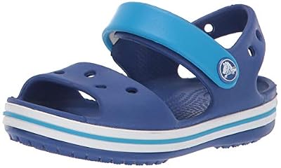 Crocs Crocband Sandal - Kids, Sandales Mixte Enfant, Bleu (Cerulean Blue/ocean) 22/23 EU
