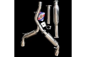 Malian Exhausts Catback Exhaust Exhaust for Subaru GT86, 4.5" Acoustic Slash Cut Tailpipe