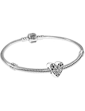Pandora Armband Starter-Set mit Charm Winter-Herz 35966