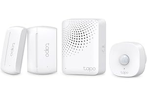 TP-Link Tapo T30 KIT | Zestaw 2 inteligentnych mini gniazdek Wi-Fi + Hub Tapo H100 | Zdalne sterowanie | Automatyzacja | Kompatybilne z Alexa i Google Home