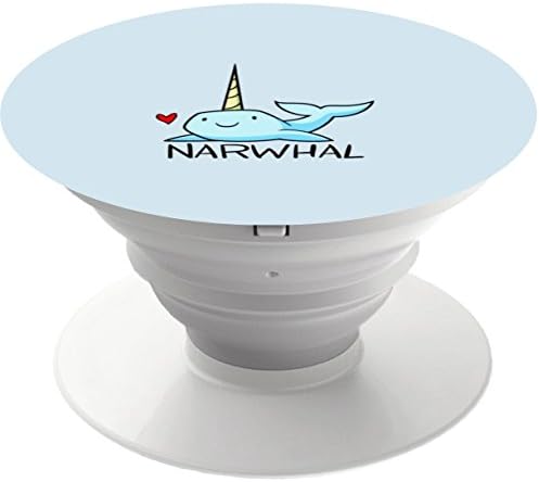 Multi-function Mobile Phone Holder.Expanding Stand and Grip Mount for Smart cell phone and tablet-Narwhal Fleece