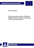 Image de Die Finanzsicherheiten-richtlinie 2002/47/eg Und Ihre Umsetzung in Das Deutsche Recht