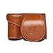 Produktbild kingko® Leder Kameratasche Case Cover Tasche für Sony A6000 A6300 NEX 6 (Braun)