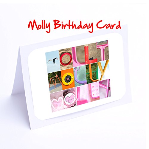 Personalised Name Gifts For Kids. Molly 7x5 photo print.