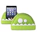 Produktbild TMPRODUCTS iPad Kissen fläzbag® (grün) Tablet Kissen für das Apple iPad / iPad Pro / iPad Air, kindle Oasis usw - Universal Zubehör Halter Witziges Monster Design, kompatibel mit allen Tablets & eReadern