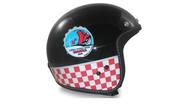 6062018M01B CASCO JET VESPA WORLD DAYS 2015 COLORE NERO TG. XS : Amazon.it:  Auto e Moto