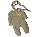 Produktbild akooya Cute Infant Toddler Baby Jungen PILOT Jumpsuits Kostüm Lange Ärmel Grün – 80