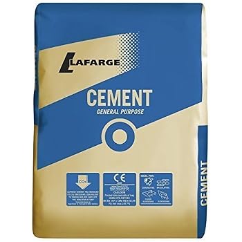 25kg Cement Bags, 10 Bags of Cement (250kg Total) General Purpose OPC