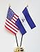 Produktbild Vereinigten Staaten von Amerika & Nicaragua Freundschaft Tisch Flagge Display 25 cm (25,4 cm)