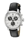 Tissot Herren-Armbanduhr Armband Leder Schwarz Gehäuse Edelstahl Schweizer Quarz T0554171603800