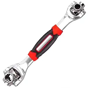 Online Super Deal 48 in 1 Multifunctional Universal Adjustable Socket Wrench Spanner Tool with 360 Degree Rotating Head. Hand Tool Kit Set for Home,Bike and car Repair