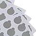 100Pcs Disposable Aluminum Foil Gasket Eyelash Glue Holders for Crystal Glue Rings