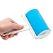 Produktbild Sticky Roller, Sticky Lint Roller, Bukm Fast Fit Klebrige Rollen, Flusen, Fluff & Pet Haarentferner, Stoffreinigung, waschbar wiederverwendbare Flusenwalze (blau)