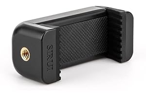 SIRUI MP-AC-01 55-85 mm Smartphone Clamp with 1/4-Inch Thread for Selfie Sticks/Tripod - Black