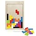 Produktbild Intimate WM Heart Geometrische Tetris-Holzbausteine Als Weihnachts-Geschenkideen, Tetris Holzpuzzle Für Kinder Baby Kleinkind, Holz Puzzle Spielzeug Als Familenspiel, Intelligenz Pädagogisch Blocks Holzspielzeug Als Spielwaren