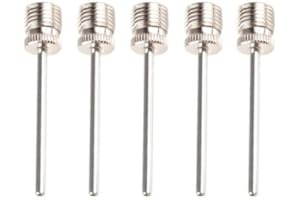 AKORD SP-1e Aiguille de Pompe pour Sport/Soccer/Basket-Ball, Football/Ballon Argenté