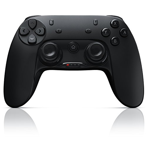 Preisvergleich Produktbild CSL - Nintendo Switch Gamepad / Bluetooth Controller (wireless) / Gamecontroller / Joystick / Dual Vibration / Typ C Ladeanschluss / Wiederaufladbarer 500mAh Akku / Lange Akkulaufzeit (bis zu 25 Stunden) / für Nintendo Switch