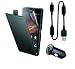 Produktbild Made for Sony Ericsson Essential Pack Handytasche mit Displayschutzfolie und Autoladegerät für Sony Xperia Z schwarz