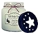 Produktbild Falls Bridge Candles Clean Cotton Scented Jar Candle, 16-Ounce, w/Star Lid