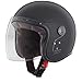 Produktbild Caberg Helm Jet Freeride Matt Schwarz inkl Visier, 30020017, Größe L (59/60 cm)