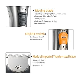 Tezam Multi Grooming Kit Set 7 in 1 - Hair Clipper, Nose Hair Trimmer, Moustache Beards Shaver - Image 4