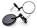 Black 7/8" Bar End Mirrors Round 3" For Triumph Bonneville America T100 SE