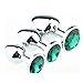 Price comparison product image 2019 New Style Sex Toys Youth Lovers 3 Pcs/Set Anal Sex Toys Metal Anal Plug Large Medium Small Butt Plug Anal Beads Sex Toys for Women Men Gay Couple Ass Plug Green