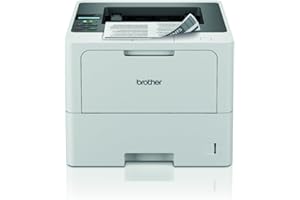 Brother HLL6210W Stampante Laser Monocromatica,50 ppm,Stampa Fronte/Retro Automatica,Connettività cablata e WiFi,Display LCD 1 linea,Cassetto carta da 520 fogli,Inbox Toner fino a circa 6000 pagine