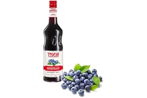 TOSCHI KG 1,32 SCIROPPO AL MIRTILLO BLUEBERRY SYRUP PER GRANITE E COCKTAIL IN BOTTIGLIA PER BAR GELATERIE E PASTICCERIE