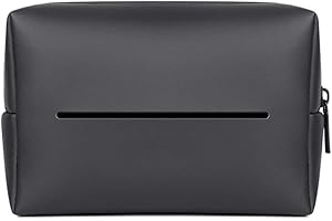 GKKBUFF Car Sun Visor Tissue Holder Car Tissue Holder Box Car Hanging Tissue Holder Car Central Armrest Tissue Box Car Tissue Box Multi-use Car Tissue Paper Box PU Leather Backseat Car Accessories (Black)