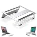 Produktbild Komost Laptopständer, Laptop Stand Notebookständer, Aluminium Faltbares Cooling Laptop Ständer für Macbook Air, MacBook Pro, Lenovo, Dell, ThinkPad, iPad Pro und andere 13-17 Zoll Laptop