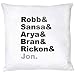 Produktbild Stylotex Dekokissen Robb & Sansa & Arya & Bran & Rickon & Jon.