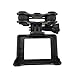 Price comparison product image ABS Camera Holder Quad copter Drone Helicopter With Gimble/Gimbal For MJX B3 For SYMA X8C/X8G/X8W (black)