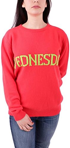 Alberta Ferretti Women's V094316101129 Red Wool Sweatshirt