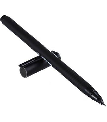 Stylo Plume Modulaire Rechargeable Ackerman - Pour Dessin Manga, Calligraphie - Pointe Interchangeable, Pompe Contrôle Flux - Écologique, Précis - 6