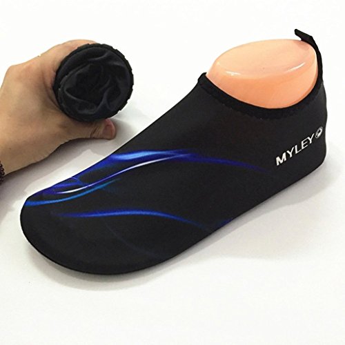 Eagsouni® Barfußschuhe Haut Schuhe Strandschuhe Aquaschuhe Badeschuhe Surfschuhe Wasserschuh Schwimmschuhe für Damen Herren Swim Yoga Surf - 2