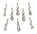 8 X GOLD BINDI GLITTER CRYSTAL SELF ADHESIVE DIAMANTE GEM BRIDAL TIKKA DOT BOLLYWOOD FESTIVAL (D7)