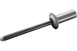 GOEBEL® - 500 x Dicht-Becherblindnieten Aluminium/Stahl (Ø x L) 4,0 x 11,0 mm Flachkopf ISO15973 - Dicht-Becherblindniete Becher Blindniete Dichtblindniete Bechernieten Dichtnieten CUP