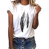 CARACTERÍSTICAS: telas finas de alta calidad, exquisito proceso de corte, cuello redondo lindo, mangas cortas y dobladas, súper suave súper suave, corte regular, fácil combinación con pantalones cortos o jeans o faldas, no se arrepentirá de haber elegido esta camisa.