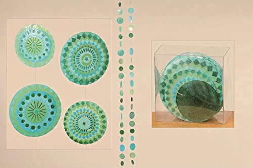 Capiz-Girlande Gus 2sort L180 Perlmutt - 3