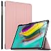 Produktbild ELTD Hülle für Samsung Galaxy TAB S5E,Ultra Lightweight Flip mit Ständer und Eingebautem Magnet Hochwertiges PU Leder Schutzhülle für Samsung Galaxy TAB S5E T720/T725 10.5 Zoll Tablet (Roségold)