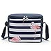 Produktbild CBWZDJZDS Oxford Tuch Flamingo Isolationsbeutel Student Lunch Lunchpaket Tragbare Picknick Kalte Isolationsbeutel Flamingo 23X15X17 cm