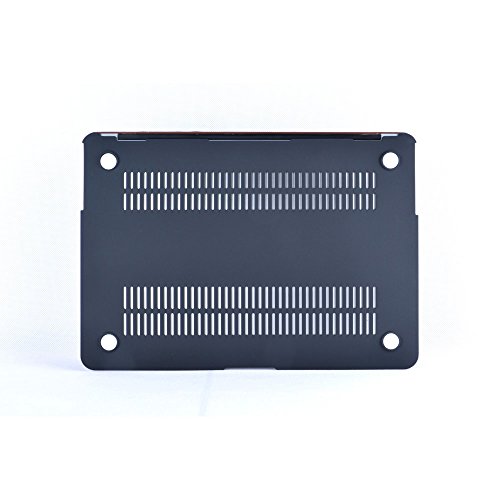 Macbook Air 13 Hülle Case Tastaturschutzfolie Displayschutzfolie 3 in 1 Kit, TECOOL [Ultra Dünn Serien] Leder Hartschale Schutzhülle Case für MacBook Air 13.3 Zoll Modell: A1466 und A1369 – Braun - 8