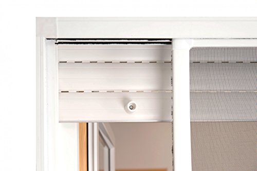 Insektenschutz Doppelschiebetür Schiebetür Fliegengitter 230 x 240 cm NEU OVP - 4