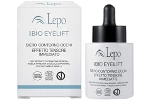 Lepo Ecobio Eyelift - Siero Contorno Occhi Effetto Tensore Immediato - Trattamento 35 Giorni - 25 Ml