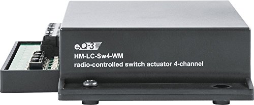 eQ-3 99082 HomeMatic Funk-Schaltaktor 4 fach, Aufbaugehäuse - 4